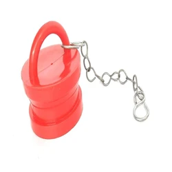 Red Hydrant Caps