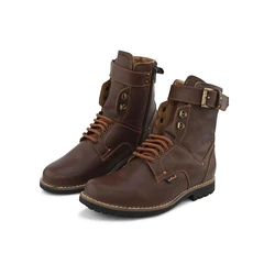 Brown Leather Boots