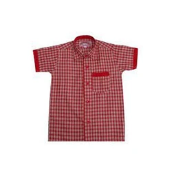 Red Check School Uniform 