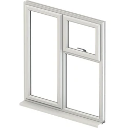 PVC Profile Casement Window 