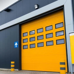 Polished Industrial Door