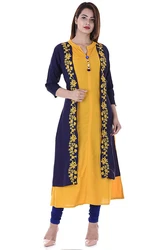 Yellow Readymade Kurti