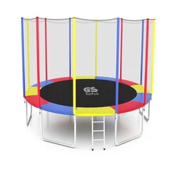 Rainbow Round Trampoline