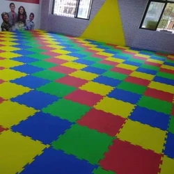 Multicolor Rubber Tiles