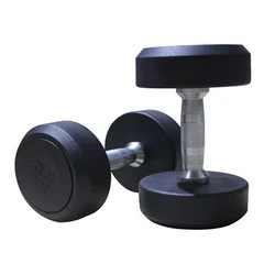 Rounded Rubber Dumbbells