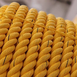 PP Danline Rope — Yellow color, round shape