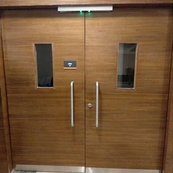 Hinged Wooden Acoustic Door