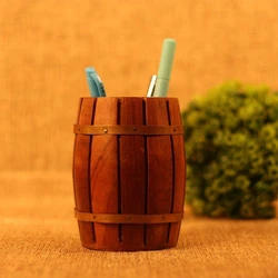 Handcrafted Wooden Pen Stand