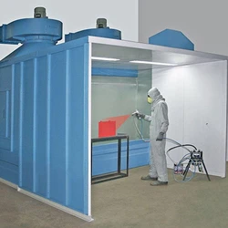 Water Wash Paint Booth