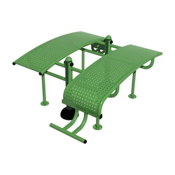 Double Abdominal Bench