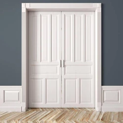 White Wooden Door