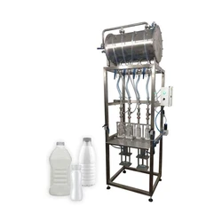 Bottle Liquid Semi Automatic Machine — Linear structure
