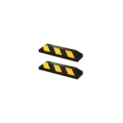 Parking Black & Yellow Blocks — Clearly even at night