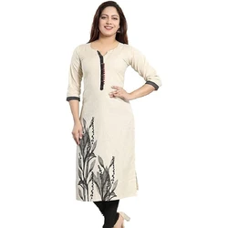 Embroidered Kurtis Cotton