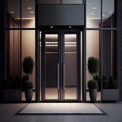 Entrance Hotel Doors