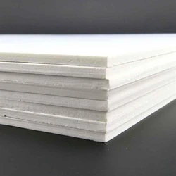 Foam Board Sheets, White colour, Lightweight, Glossy