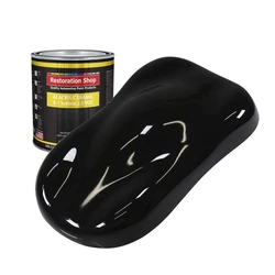 Gloss Black Car Paint, High-Gloss, Acrylic, suitable