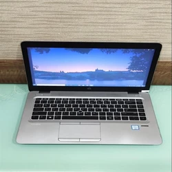 Used Hp Elitebook Laptop, Silver Aluminium colour