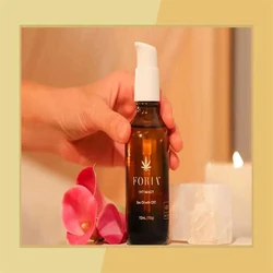 Intimate Sexual Oil, Lightweight, nourishes, packaging