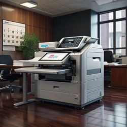 Color Xerox Machine, Scan, copy and fax usage