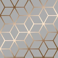 Metallic Pvc Wallpaper, Monochromatic colour design