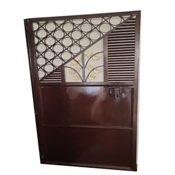 Brown Mild Steel Door, Open style, modern style
