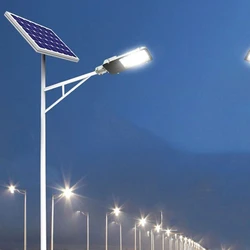 Solar Powered Street Lamps, Aluminum body material