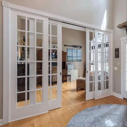 Indoor Double Door Sliding, Finished, glossy glass