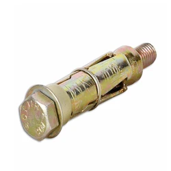 Brass Concrete Anchors Fastener, Powder coated