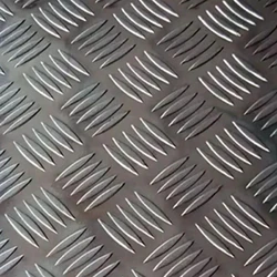 Ss Chequered Plate, Non poilshed, perfect shape