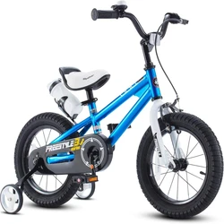 Blue Children Bicycle , Carbon steel material
