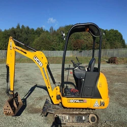 Jcb Mini Digger Hire, Adjustable working lights