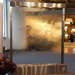 Polished Glass Fountain 
