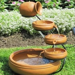FRP Golden Fountains