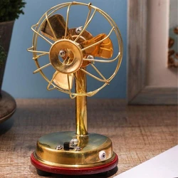 Brass Table Fan, Eco friendly element, 13" in size