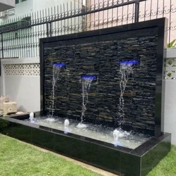 Black Wall Fountains