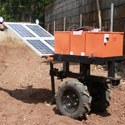 Electric Power Tiller, Portable battery charged