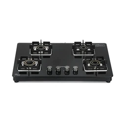 Automatic Gas Stove Three Burner, Rotated anti clockwise
