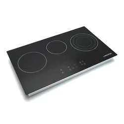 Electric Stove Three Burner, Spill proof drip tray