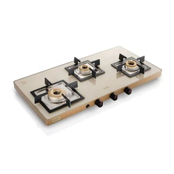 Automatic Ignition Stove three Burner, 360 degree nozzle