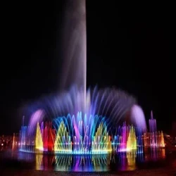 Multicolor Dancing Fountains