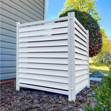 vinyl louvered panels, graceful charcoal, long lasting