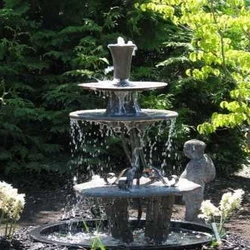 Creative Three Tier Fountain