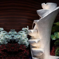 Modern Glass Fountain