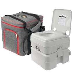 outdoor portable toilet, commonly used,  flushable