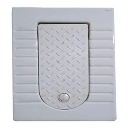 Luxury Indian Toilet Seat, Ultra white, round shape