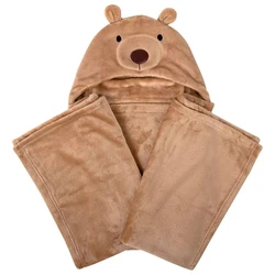 Wearable childrens blanket hoodie machine wash