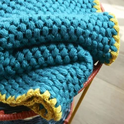 Handmade crochet blanket acrylic lightweight & soft