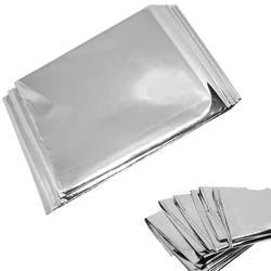 Emergency, weatherproof mylar blanket camping