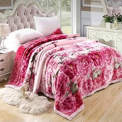 Breathable and lightweighted, pink silky blanket